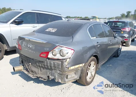 2011 Infiniti G37 Journey from USA, damaged, VIN JN1CV6APXBM505149